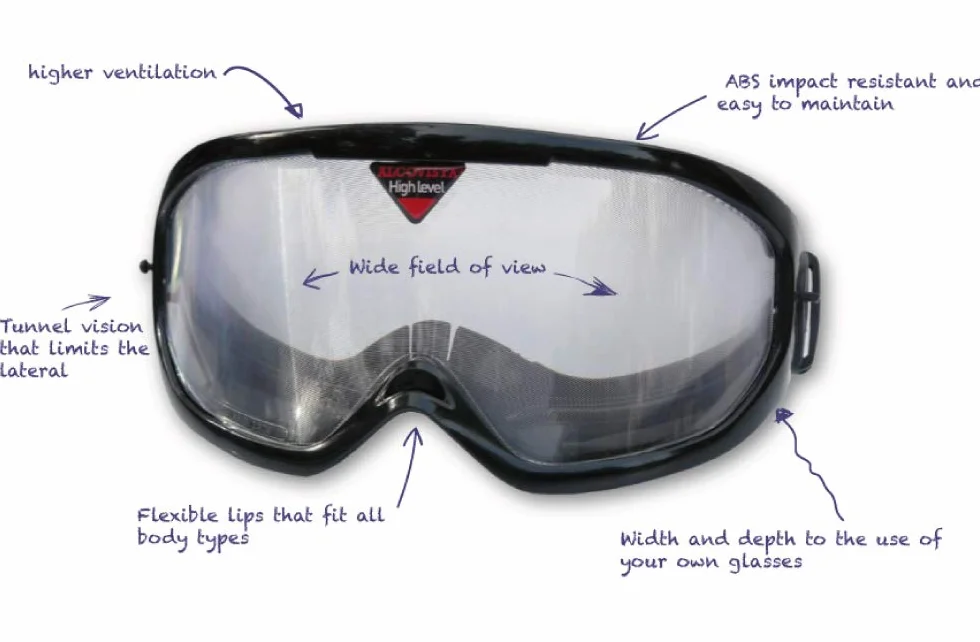 Lunettes Simulation Alcool PRO 79 Taux 1,0 à 1,6 gr/l Vision Jour