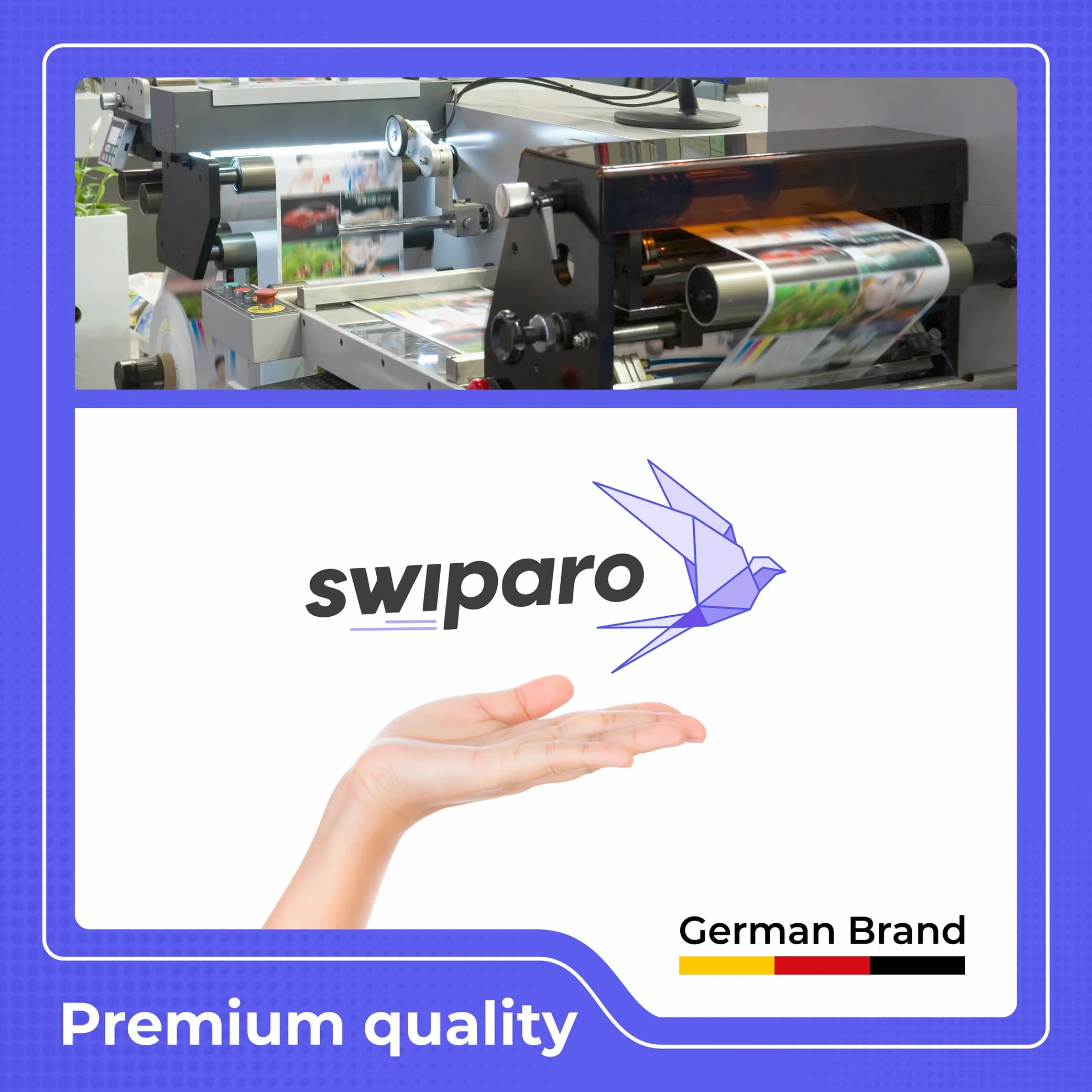 Rouleau Thermique 80x80x12 - Bobine 80mm x 80m x 12mm pour Imprimante - Sans BPA - Lot de 10
