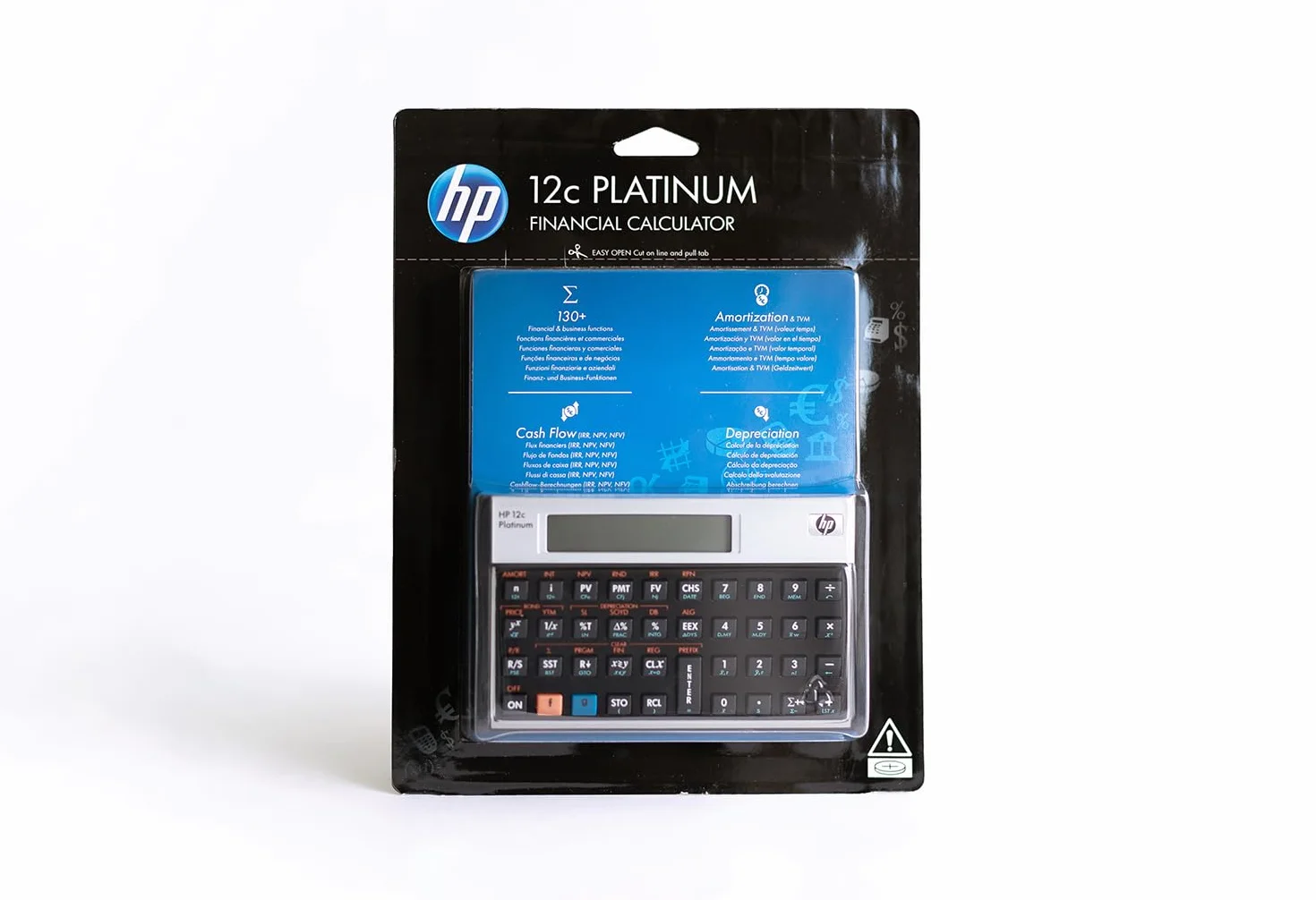 Hewlett Packard HP 12c Calculatrice financière Platine