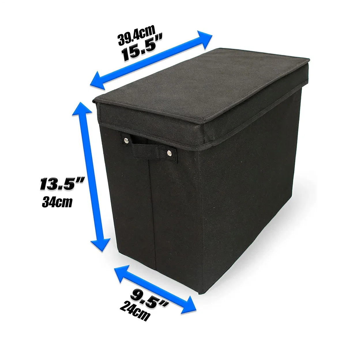 Boîte De Rangement Bande Dessinée BD,Étuide Stockage Pour BD De Collection Avec 3 Séparateurs - Organisateur Portable Avec Poignées Pour Photos, Jouets Et Albums