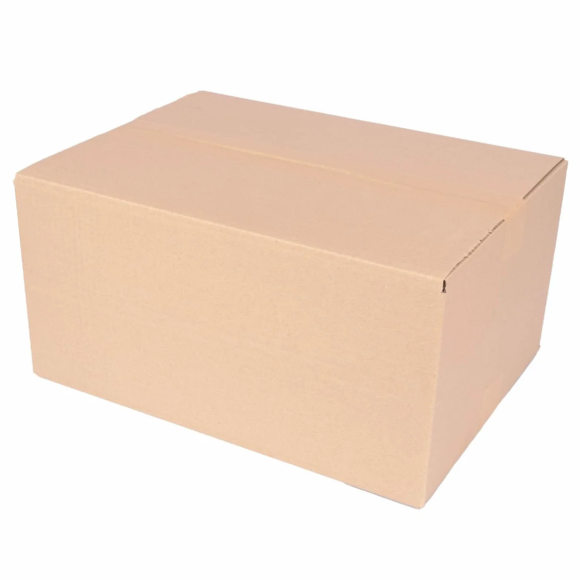 Cartons pliants d'emballage 400 x 300 x 200 mm hauteur variable KK 90 bruns simple cannelure 25 pièces
