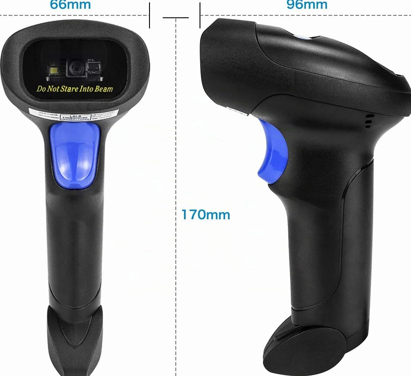 NetumScan NSL8 Scanner de Codes-Barres 2D sans Fil QR PDF417 DataMatrix MaxiCode Portable