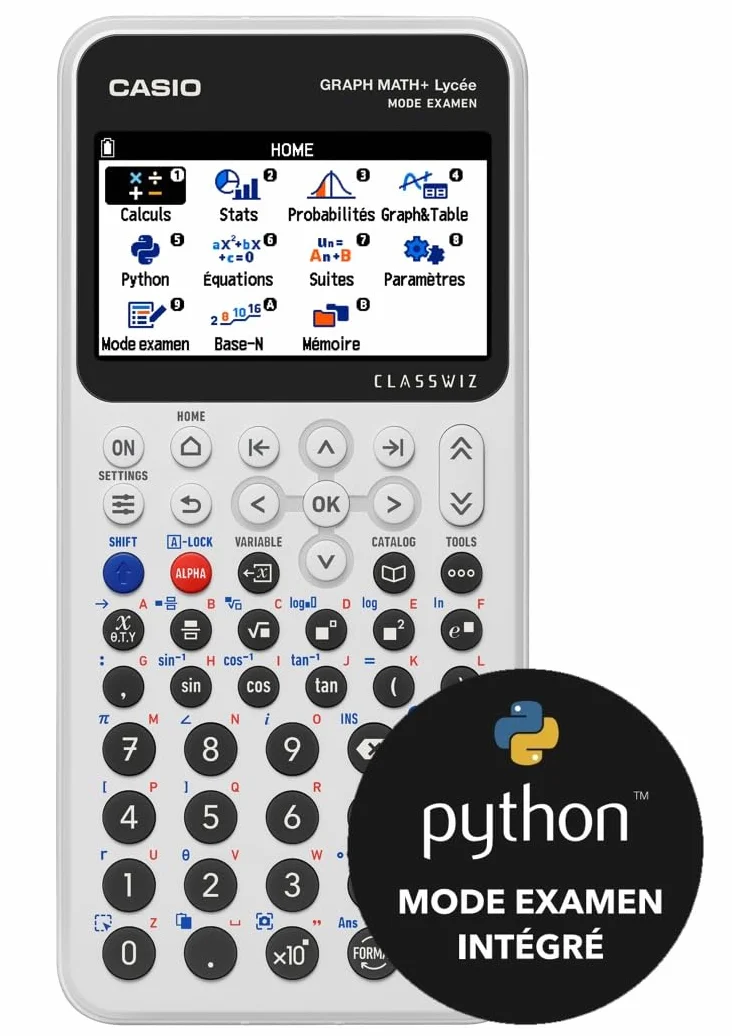 CASIO Graph Math+ Calculatrice Graphique