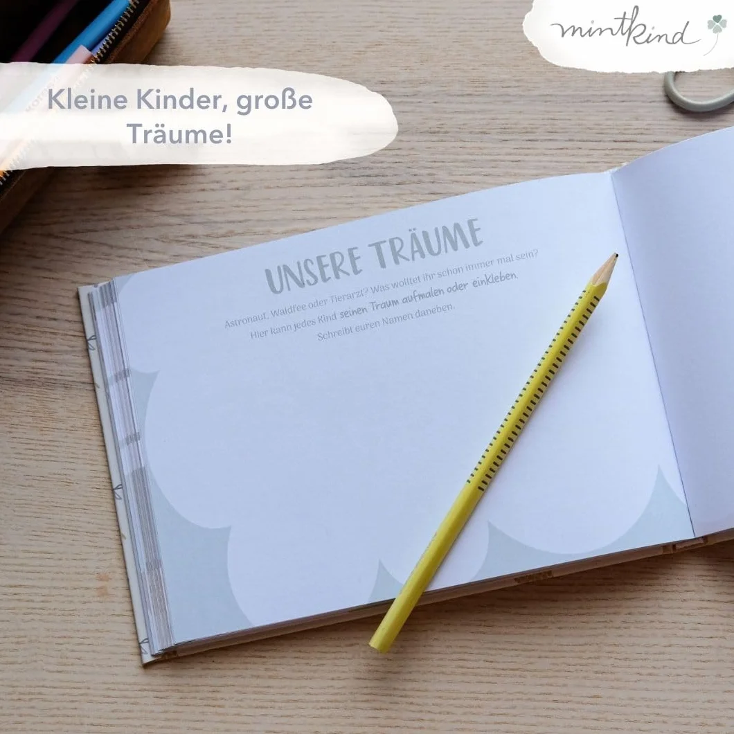mintkind® Livre d'amitié pour l'école primaire - Mes amis d'école pour filles et garçons - Cadeau de rentrée des classes
