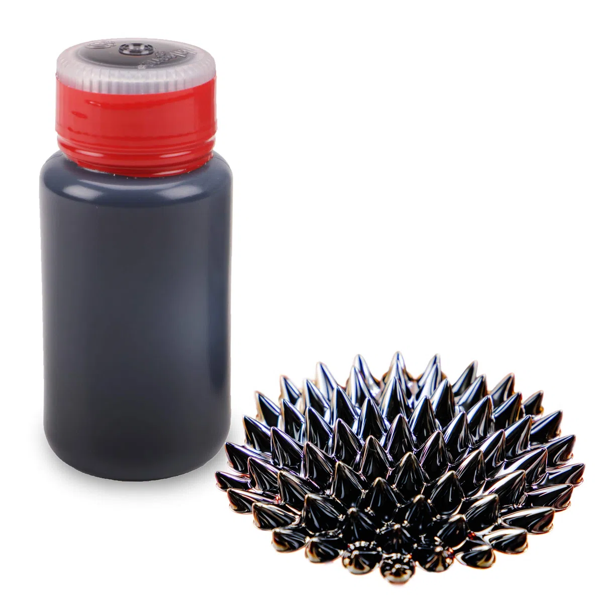 Ferrofluid (magnets4you) Fer liquide, liquide magnétique pour illustrer les lignes de champ magnétique, expériences magnétiques - 60 ml
