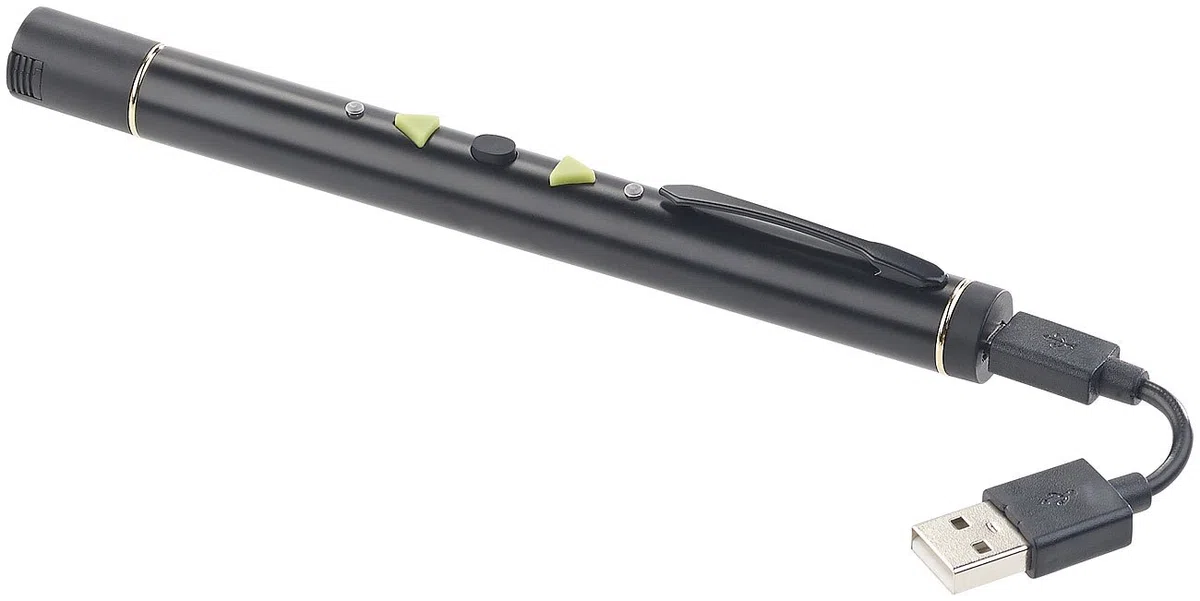 GeneralKeys Pointeur Laser Vert avec Fonction télécommande
