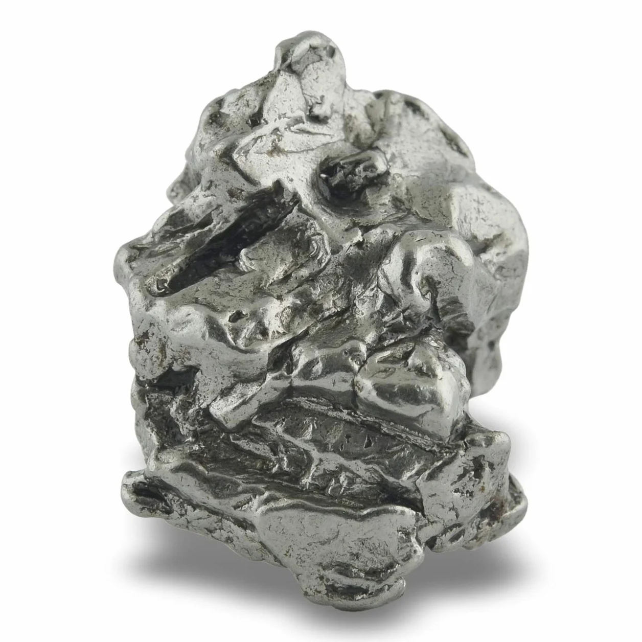 Starborn Campo Del Cielo Pépite de Météorite 20-30 g en Fer Nickel avec Cadre en Plastique Noir