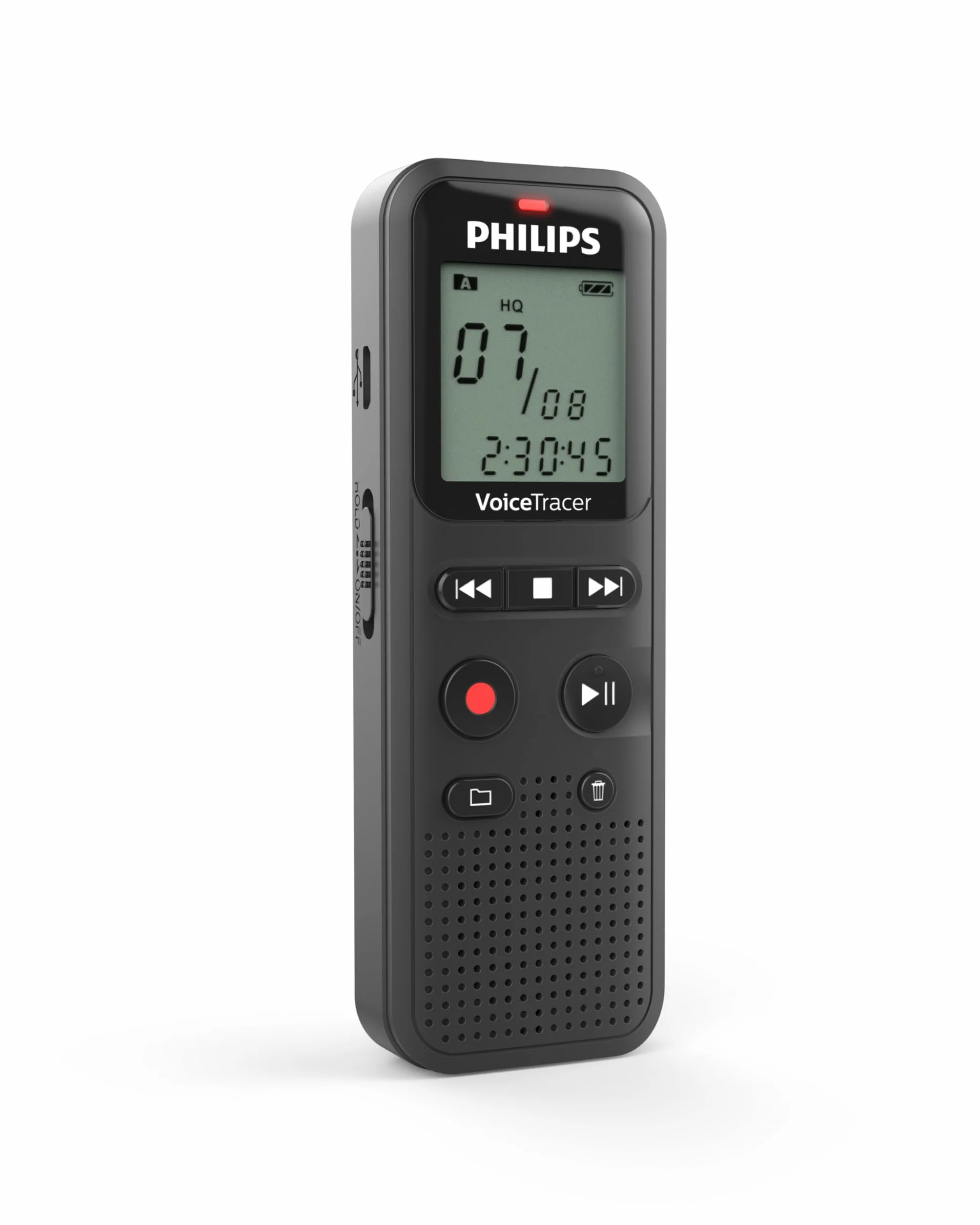 Philips VoiceTracer 8 kHz Nero