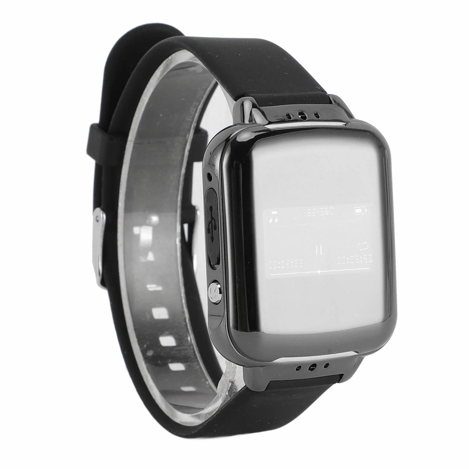 Montre Intelligente BT4.2 Enregistreur Vocal Lecteur MP3 Réduction de Bruit Bracelet Sport