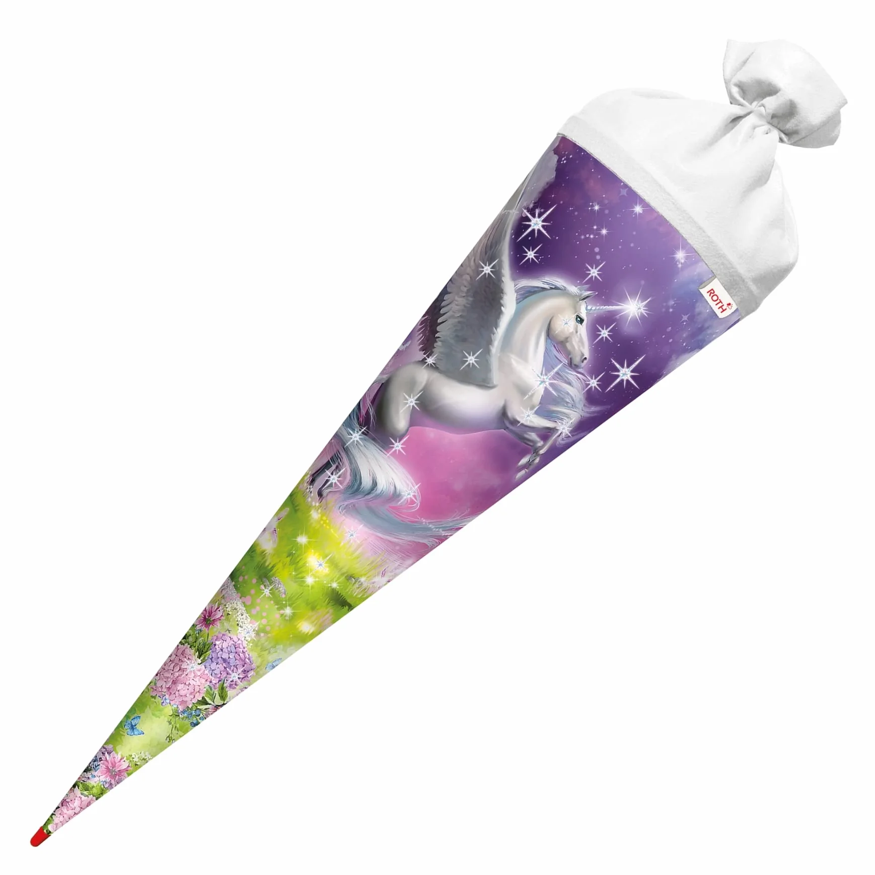 ROTH Grand sac surprise Magic Pegasus 70 cm Rond Fermeture en feutre