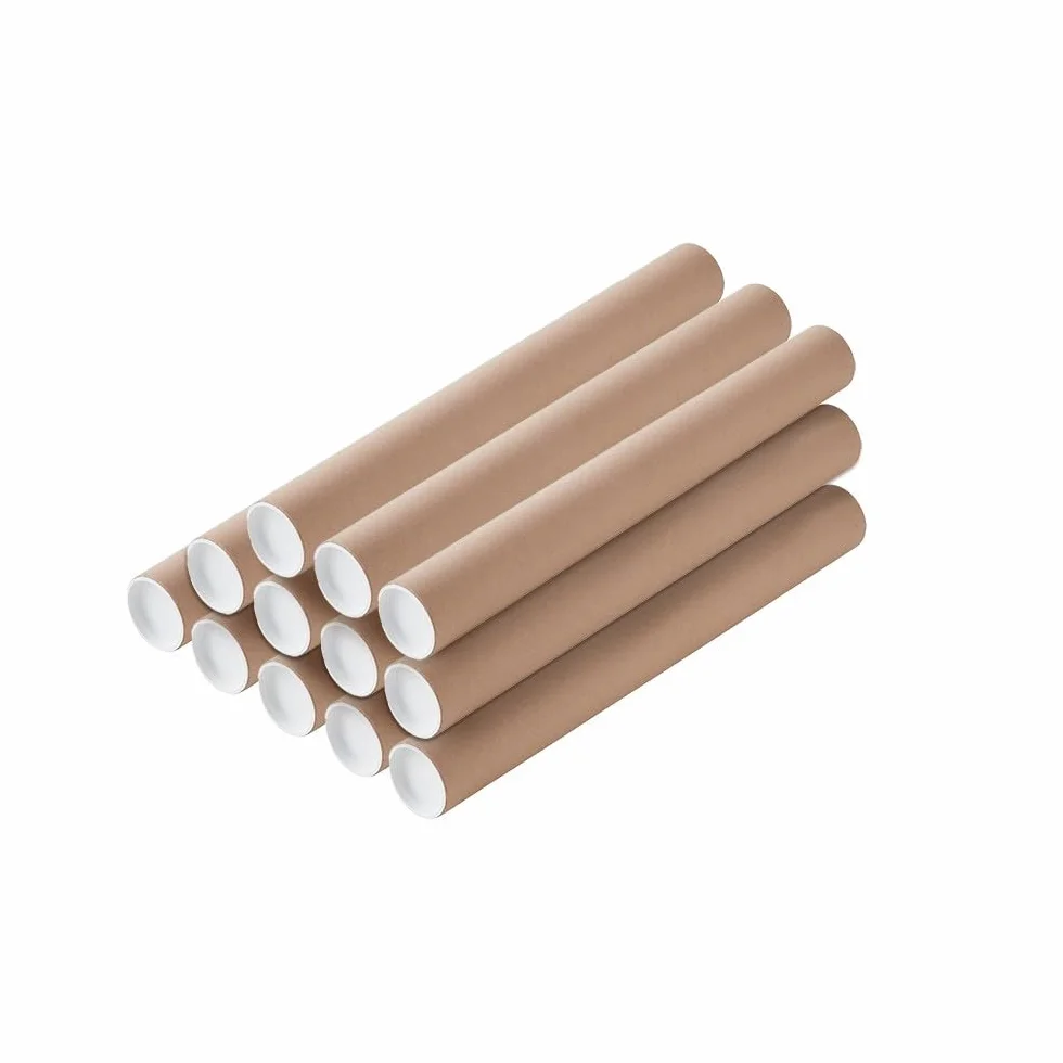 Pack and Move Lot 24 tubes expédition emballage ø6 x 50 cm pour affiche poster avec capuchon