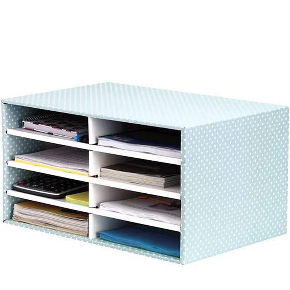 BANKERS BOX Fellowes Module Multi-Rangement Style Trieur De Bureau Vert/Blanc