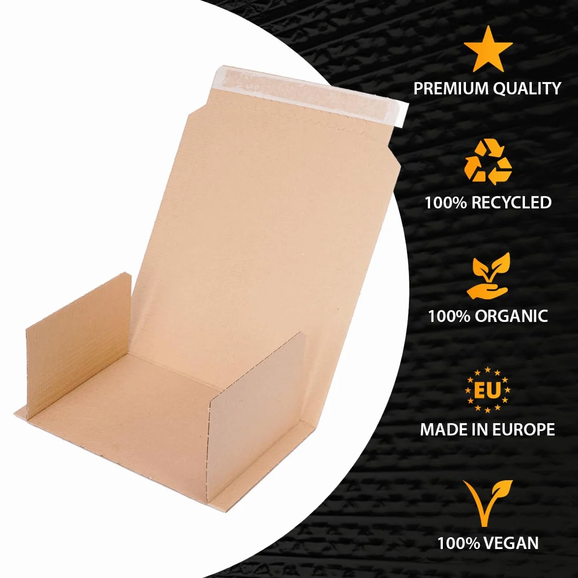 Emballages pour livres 310 x 250 x 20-70 mm DIN A4 brun 100 pièces