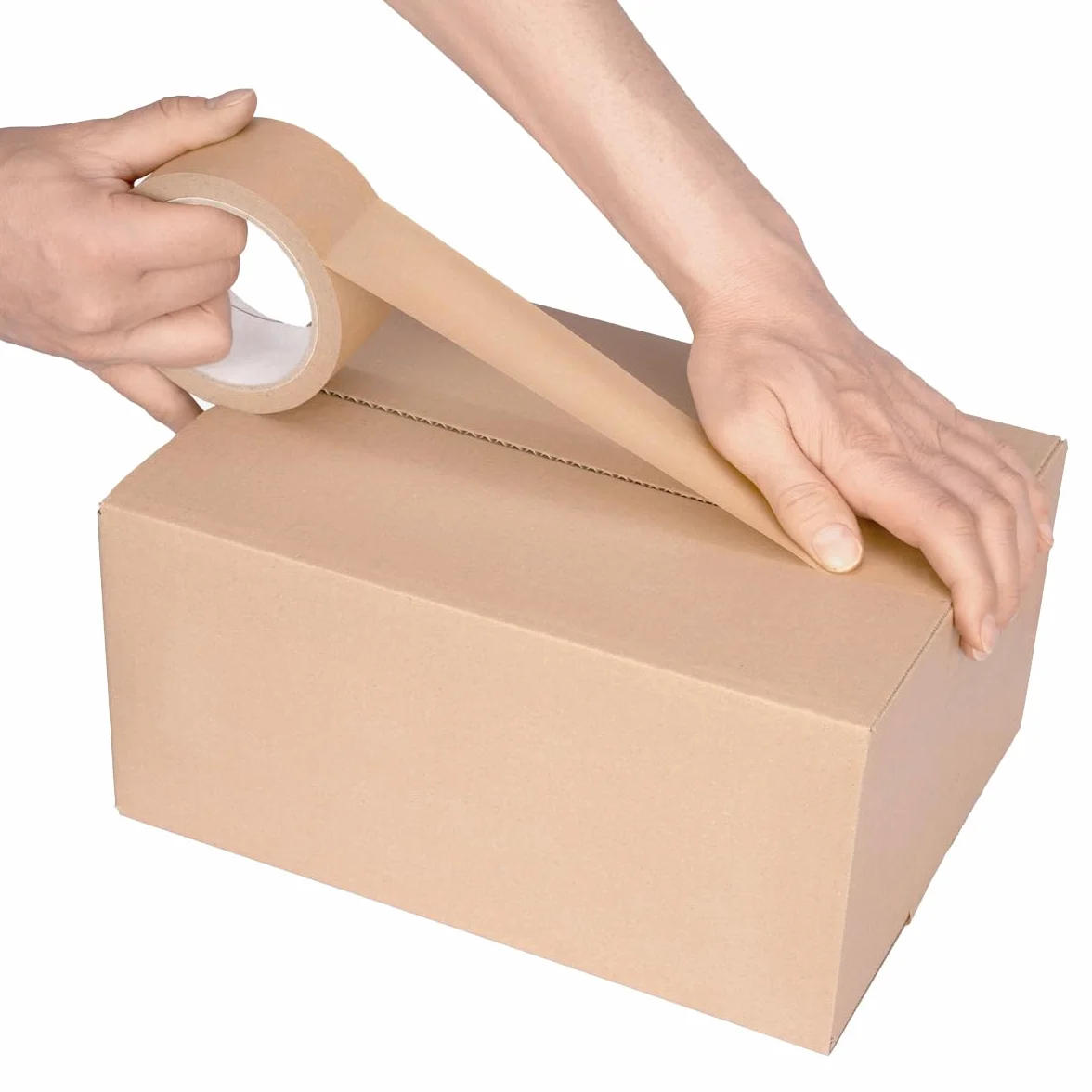 Boîtes pliantes en carton 300 x 215 x 140 mm KK 30 brunes cartons simple cannelure 50 pièces