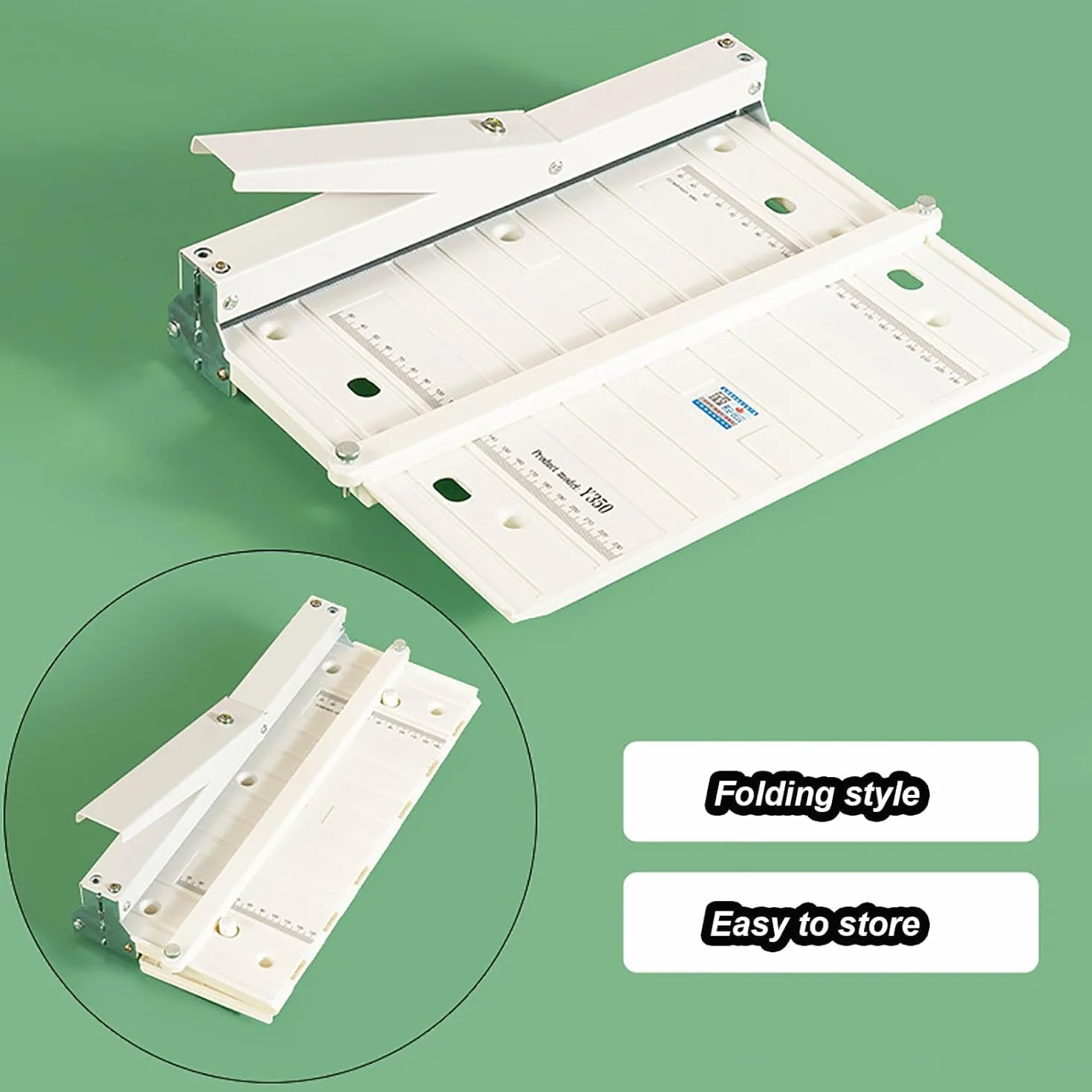 Plieuse Manuelle Creaser Scorer Papier A4/A3 Guide précis