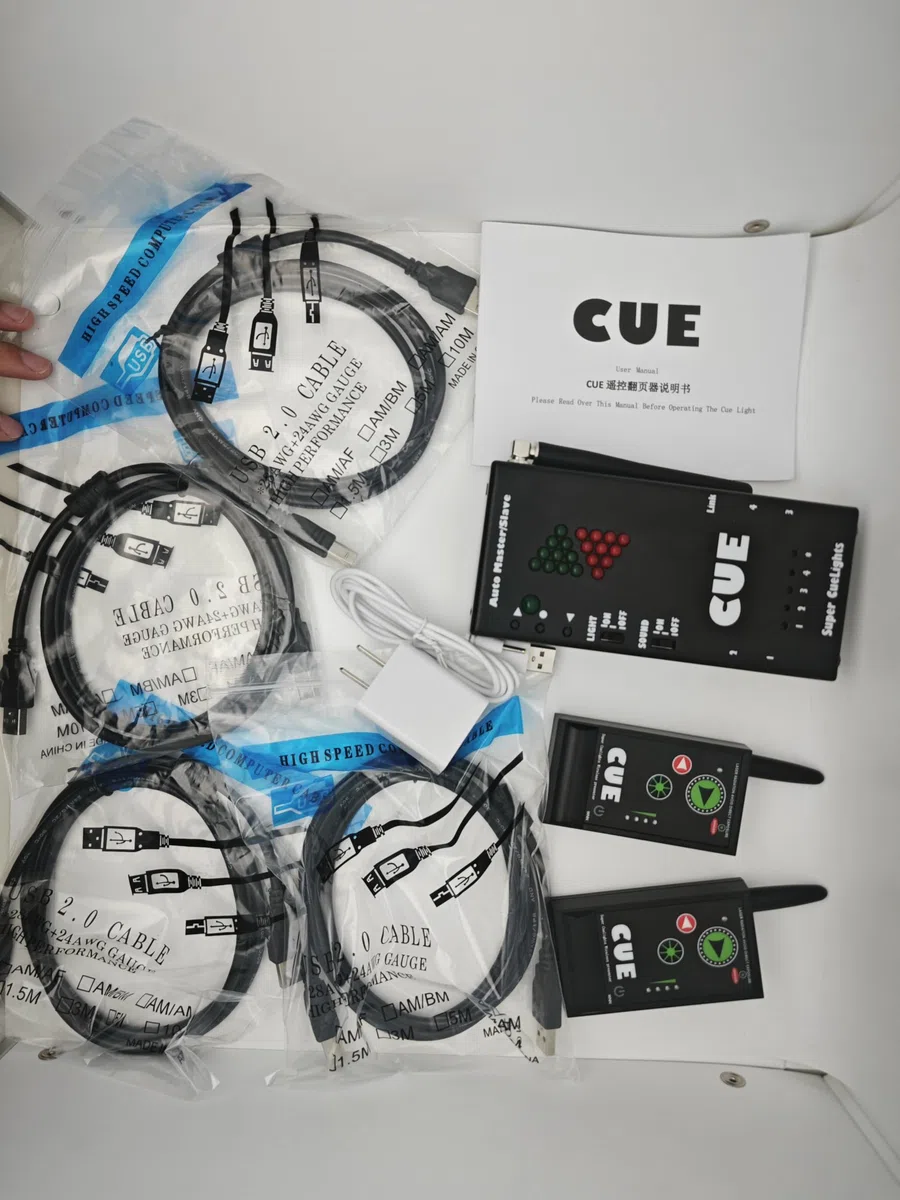 Perfect Cue Commander Télécommande de présentation Super Cuelight Un récepteur et deux émetteurs pour présentation PowerPoint