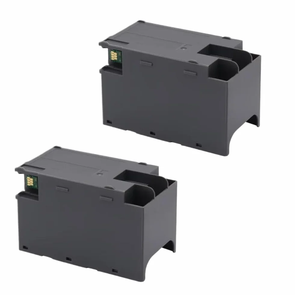 T6716 PXMB8 Boîte de Maintenance Réservoir d'Encre Usagée Compatible S381 S880 ET8700 WF C5210 C5290 C5710 C5790 M5298 M5299 M5799 C529 C579 2 Pièces