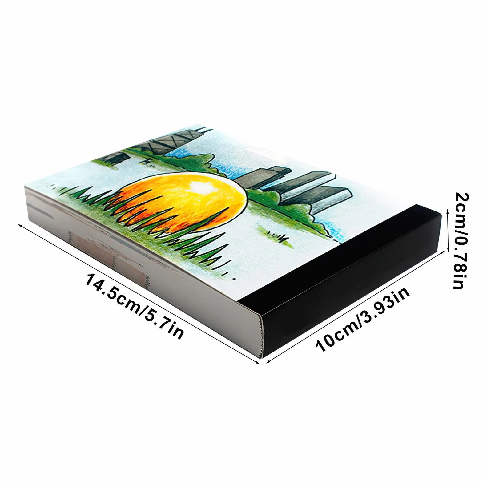 Gomice Flipbook Surprise pour Proposition, Creative Flipss Book 126 Pages pour Cacher Votre Bague