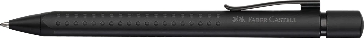 Faber-Castell 201626 - Coffret cadeau Grip Edition, All Black, avec stylo plume M et stylo à bille XB dans un étui métallique