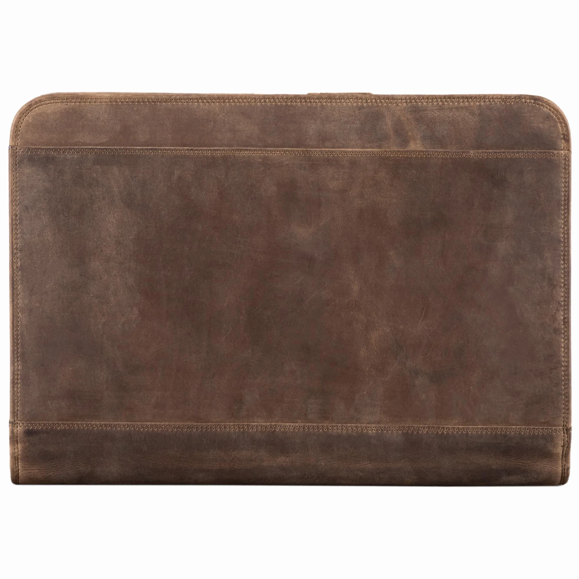 STILORD Elton Conférencier A4 Cuir Véritable Vintage Porte-Documents Housse pour MacBook 13,3 Pouces Marron