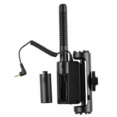 FOTGA DV stéréo Microphone Mic 3.5mm pour Appareil Photo Reflex Nikon Canon