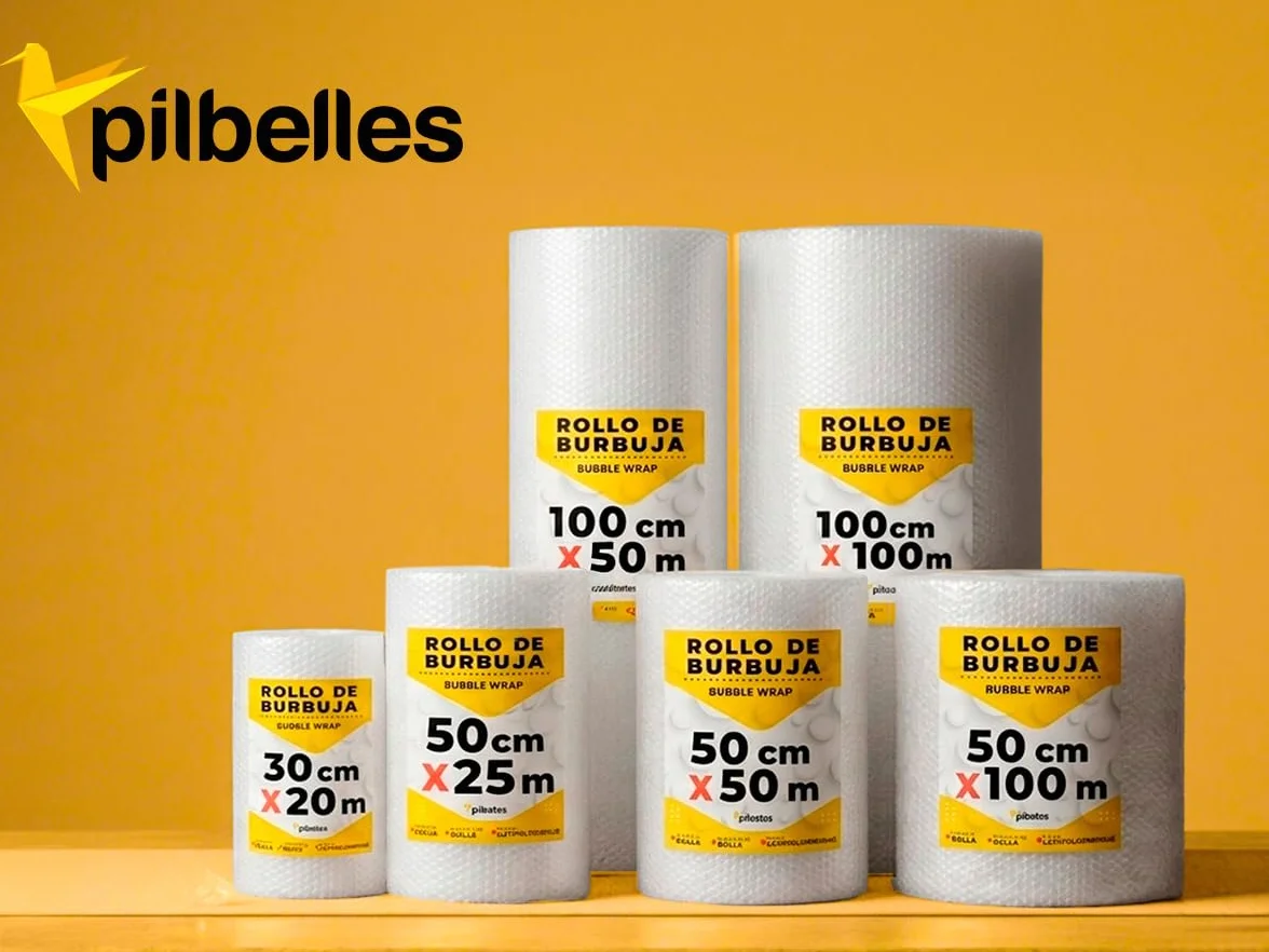 MUNTRADE Rouleau de papier bulle 50 cm x 100 m pour emballage et protection