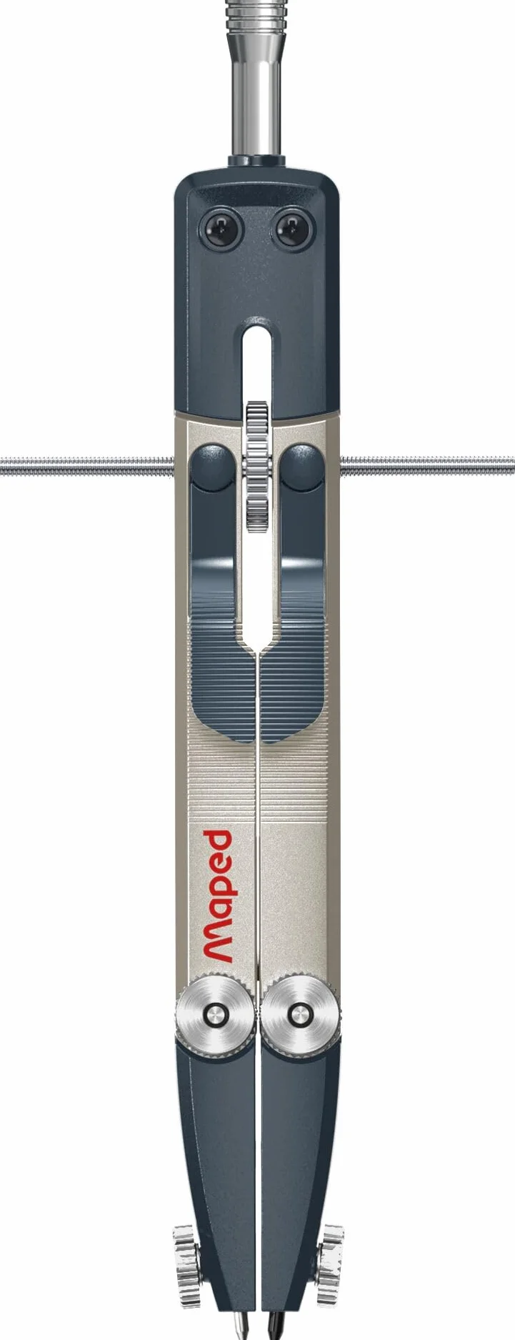 Maped Compas Technique Métal n°421 Balustre à Réglage Rapide de Précision