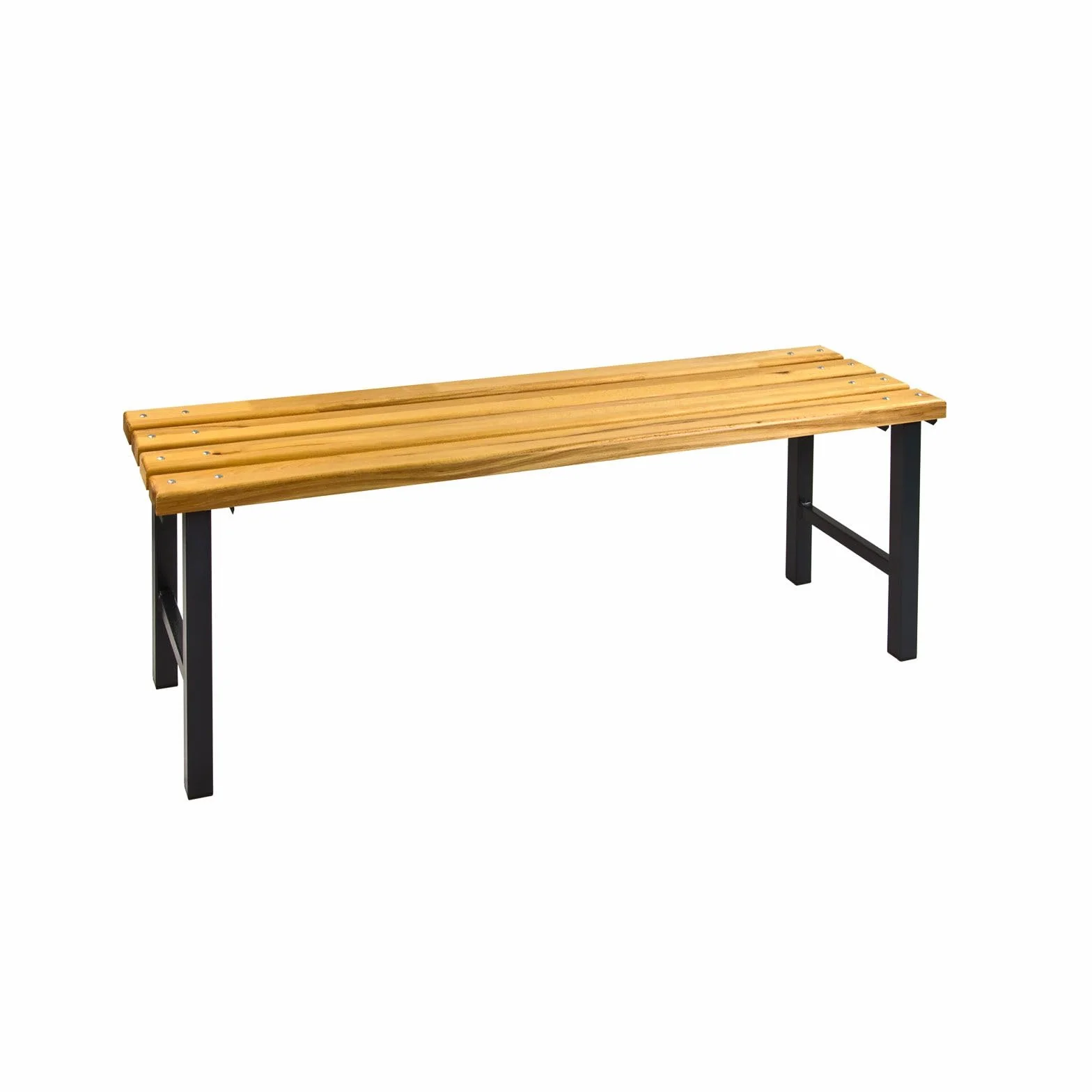 Banc 2000 mm avec grille à chaussures L 2000 x l 400 x H 420 mm