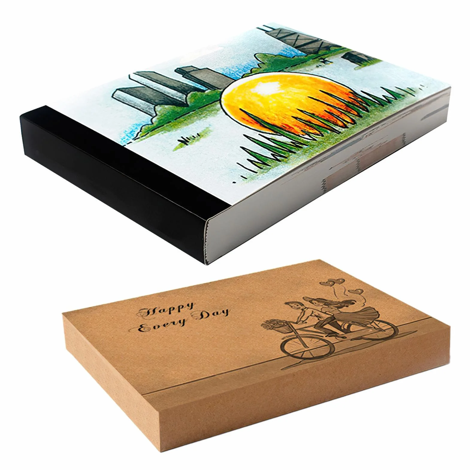 Gomice Flipbook Surprise pour Proposition, Creative Flipss Book 126 Pages pour Cacher Votre Bague