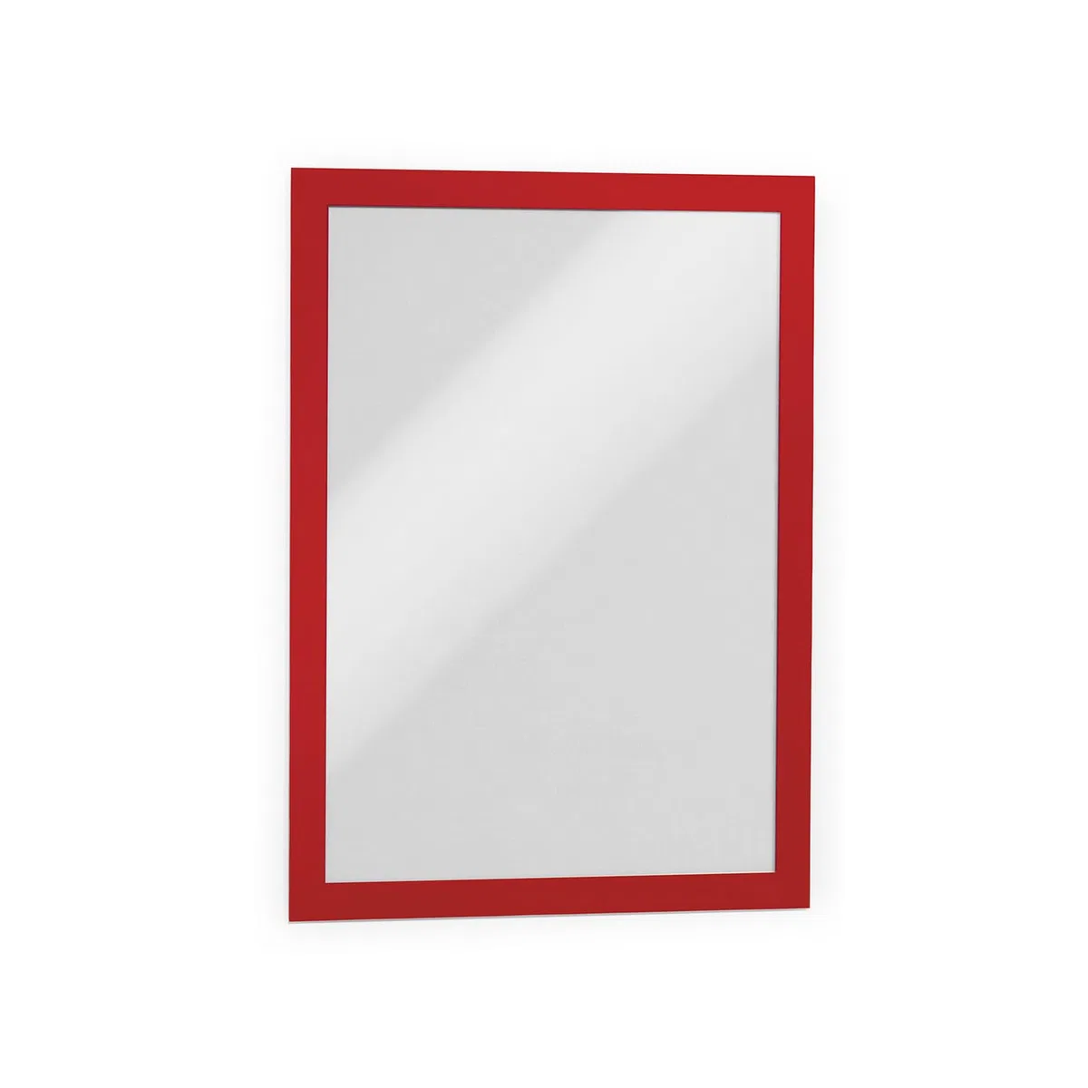 Durable 488203 Duraframe Boîte de 10 Cadres d'Affichages Repositionnables A4 Rouge